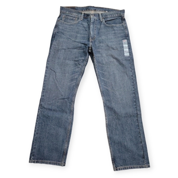 Levi's 559 Men's Relaxed Straight Fit Jeans Dark Size 36x32 NEW - Picture 5 of 13